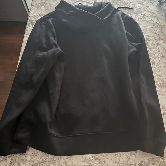 Women’s CHAMPION Black Pullover Hoodie Sweatshirt size Large - Picture 10 of 11